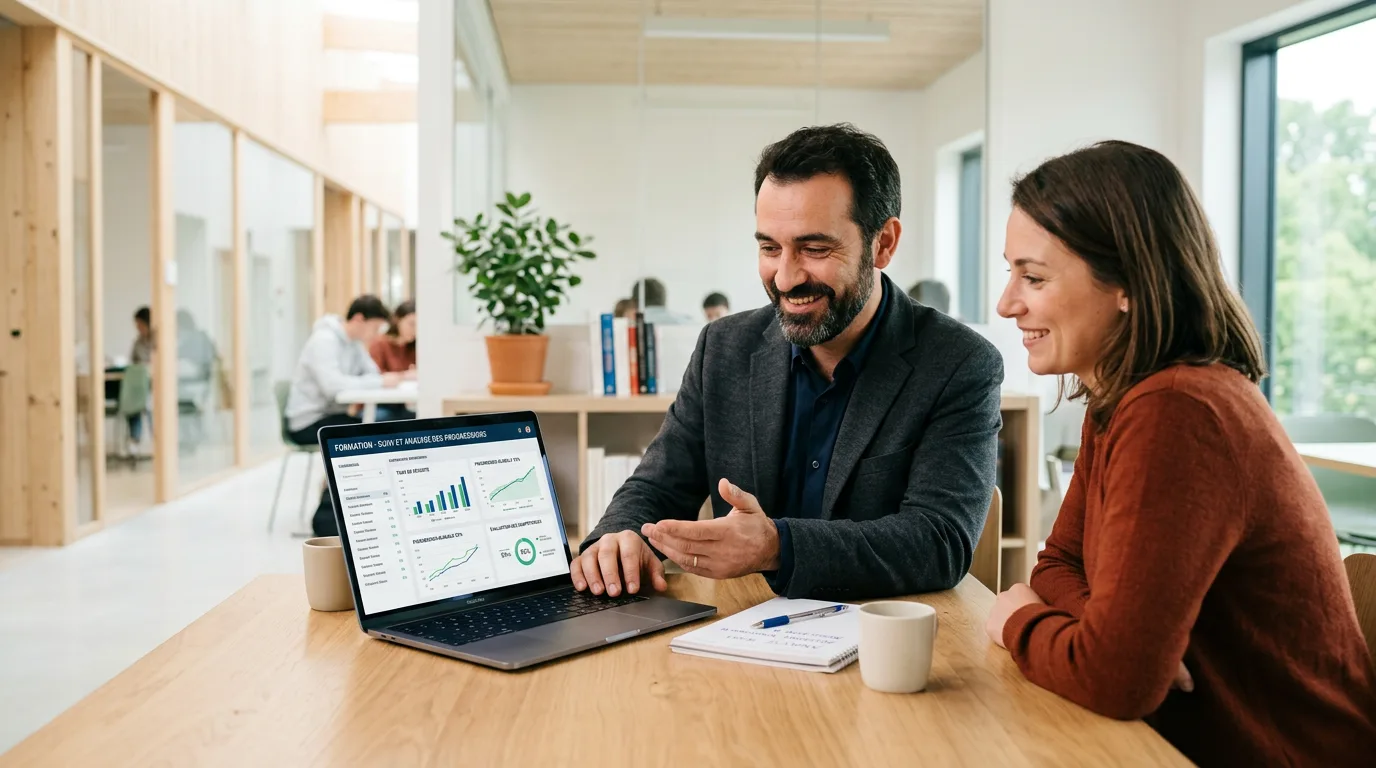 Indicateurs pour mesurer l’efficacité d’une formation au-delà du taux de complétion.